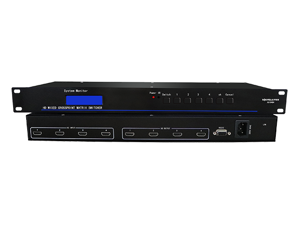 高清混插矩阵系统AX-0404