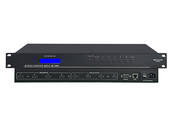 高清混插矩阵系统AX-0404A