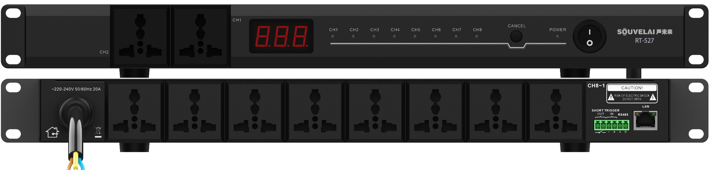 8路网络电源时序器 RT-527